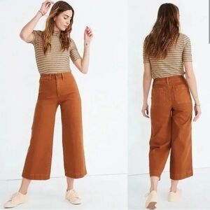 Madewell Emmett Wide-Leg Crop